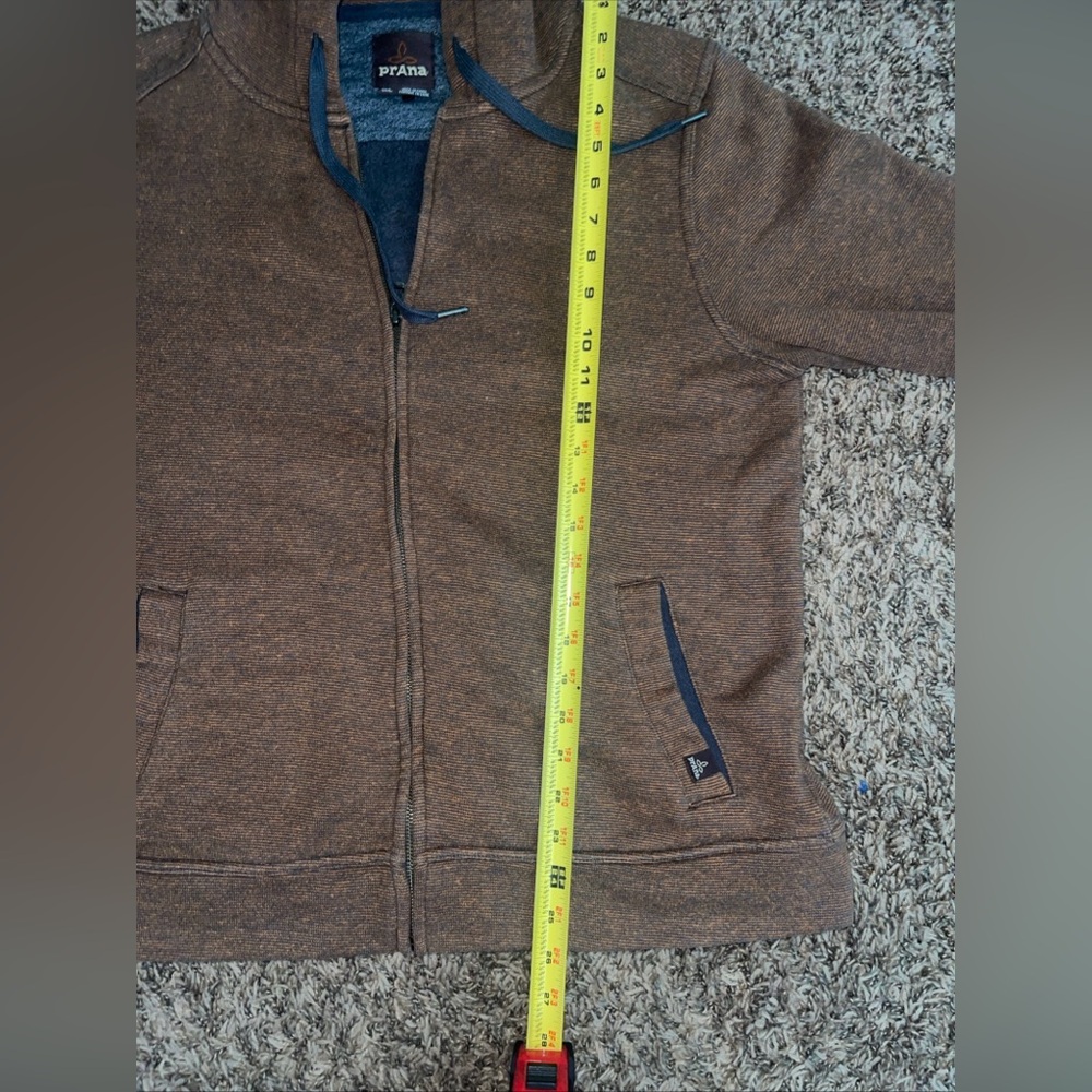 prAna Men's Outlyer Full Zip Hood Sz Small